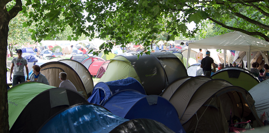 Camping - Les Ardentes 2011